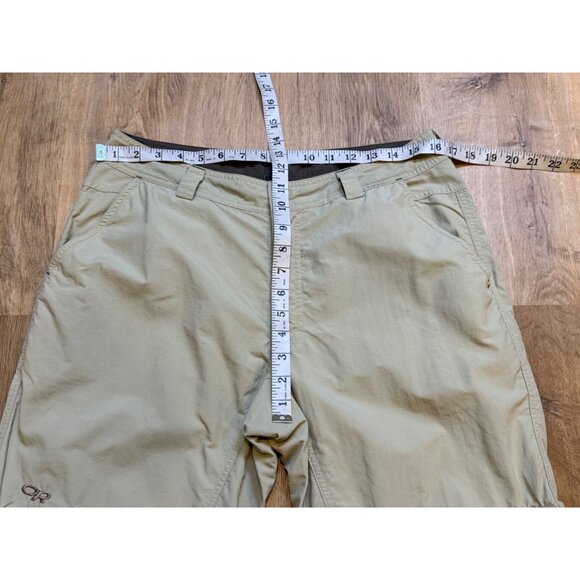 Outdoor Research Mens Convertible Nylon Pants Size 32 Beige Lightweight Hiking/T - Picture 4 of 9